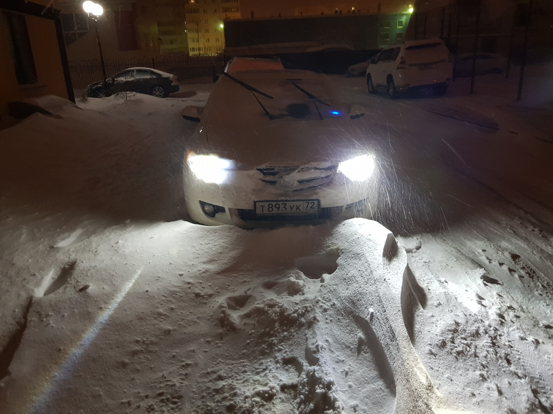 Ну и погода в Тобольске — Honda Accord (8G), 2,4 л, 2008 года | просто ...