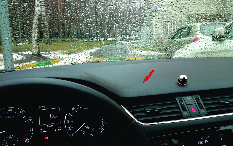 Крепление телефона на передней панели "Steelie Car Mount Kit" (2 ...