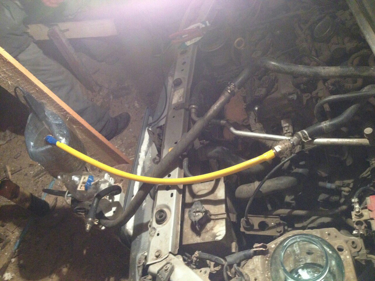 Прочистка радиатора печки — Toyota Vitz (10), 2002 года | поломка | DRIVE2