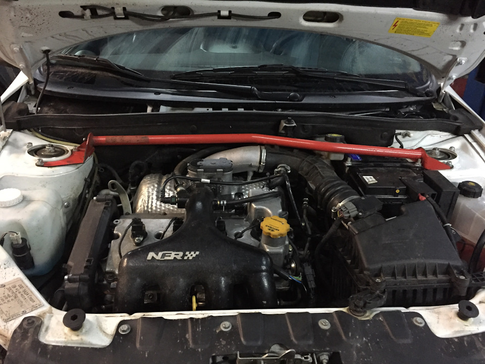 Растяжка стаканов стоек — Lada Калина NFR, 1,6 л, 2015 года | тюнинг ...