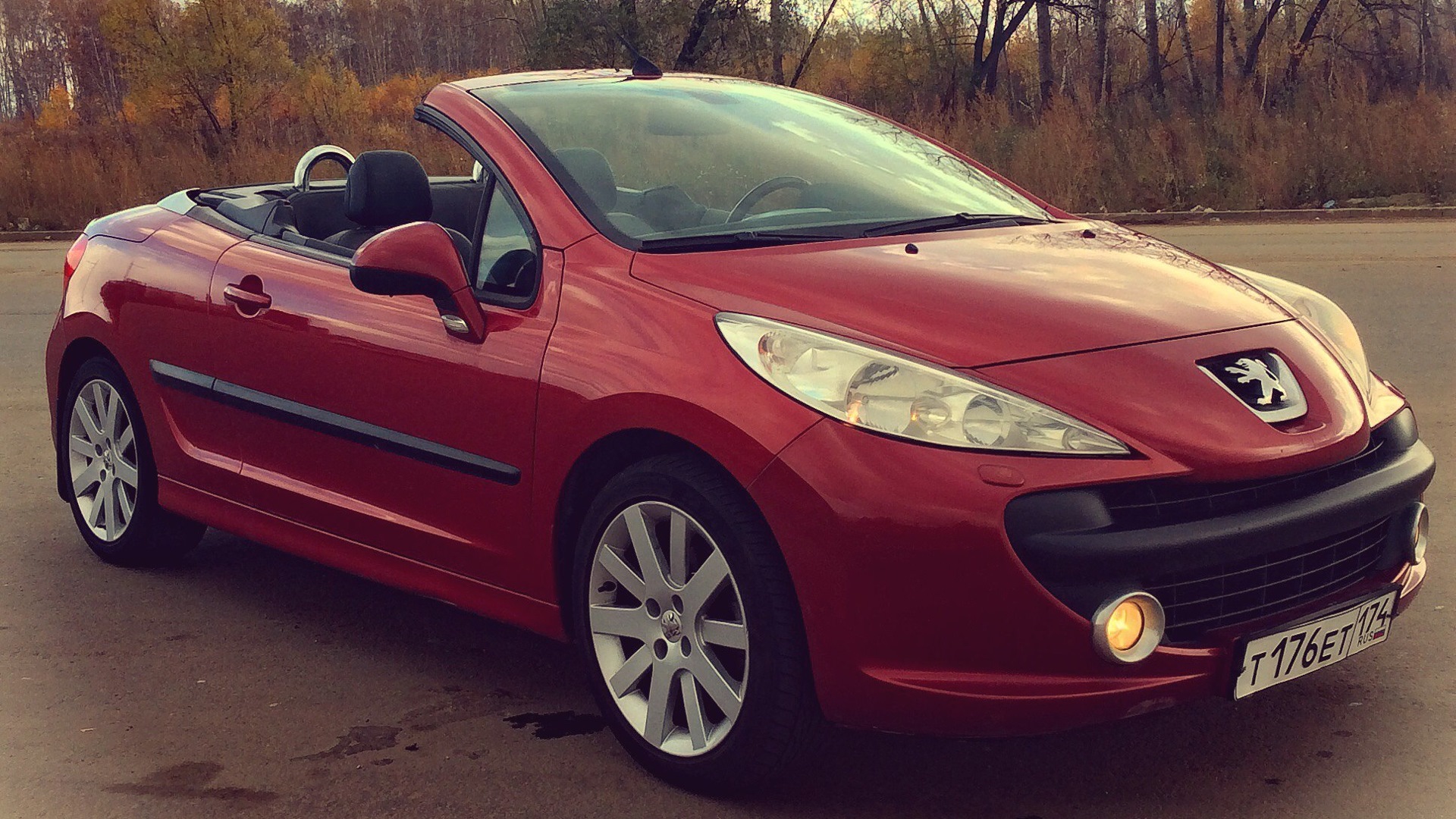 Peugeot 207 CC 1.6 бензиновый 2008 | Тихо шифером шурша.. на DRIVE2