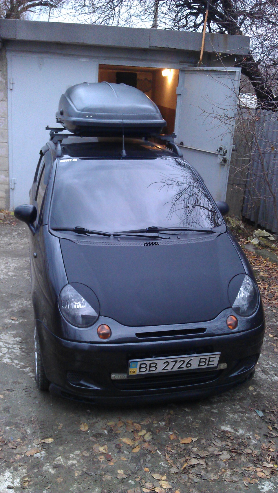 Daewoo Matiz черный тонированный