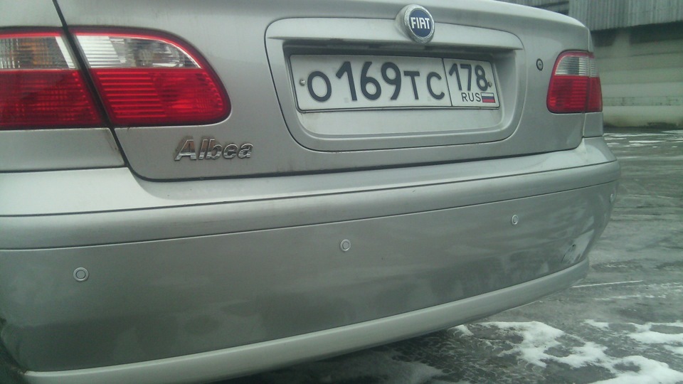 Парктроник ParkMaster 4DJ35 — FIAT Albea, 1,4 л, 2007 года | аксессуары ...