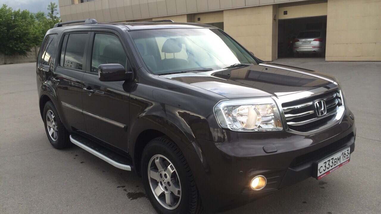 Honda Pilot (2G) 3.5 бензиновый 2012 | BIGBROWN на DRIVE2