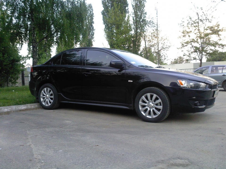 Диски — Mitsubishi Lancer X, 2 л, 2009 года | колёсные диски | DRIVE2