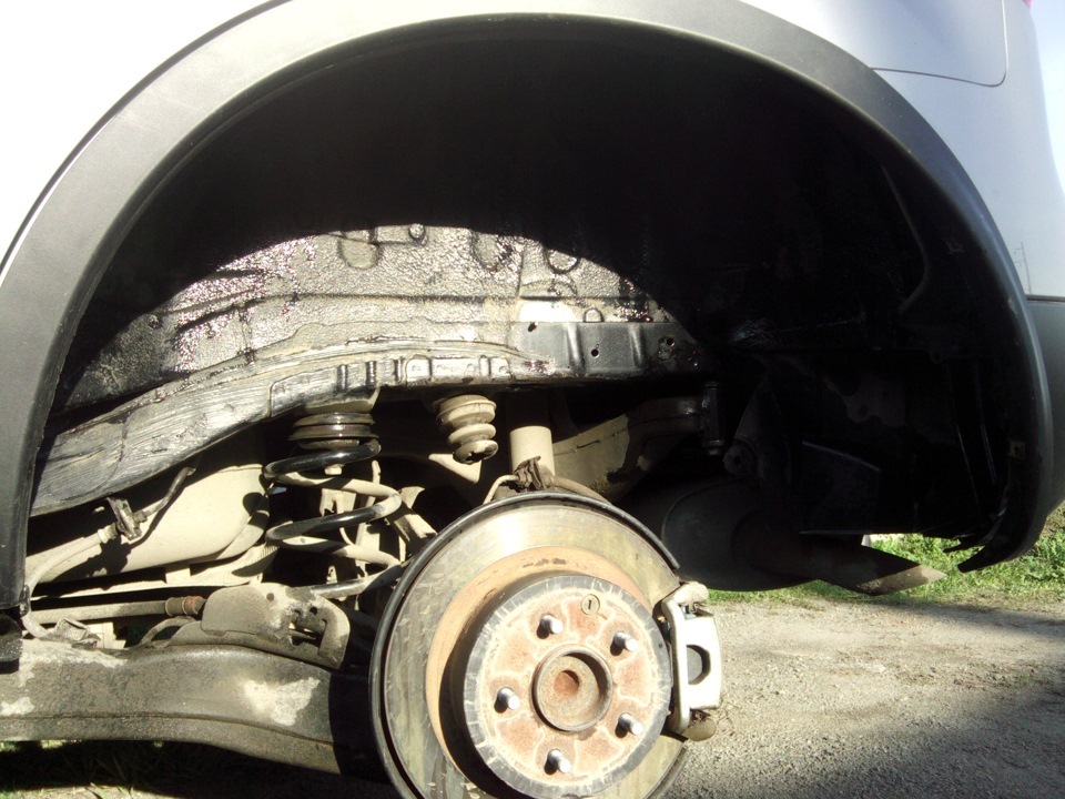 Подкрылки в задние арки — Nissan Qashqai (1G), 2 л, 2011 года | своими ...