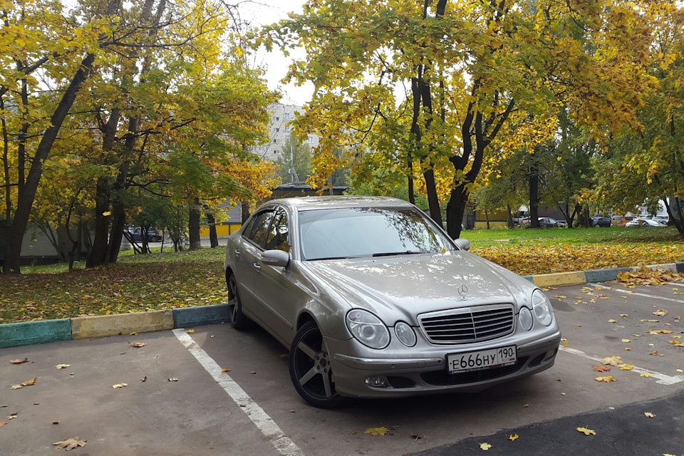 Фото в бортжурнале Mercedes-Benz E-class (W211)