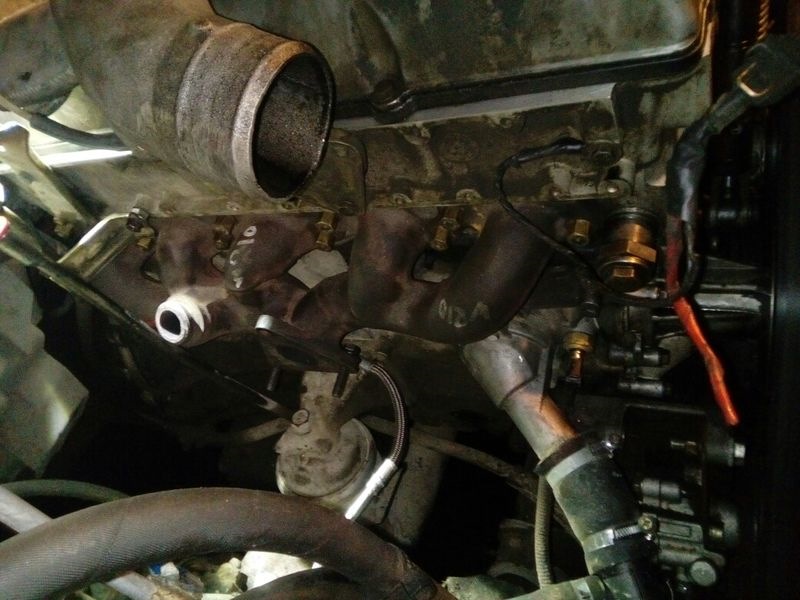 Выпускной коллектор — SsangYong Musso