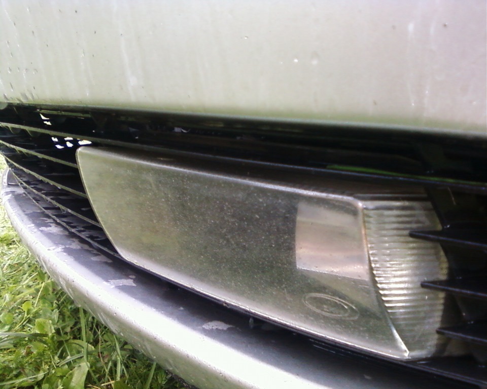 Решил сам полирнуть фары с туманками — Opel Omega B, 2,5 л, 2001 года ...