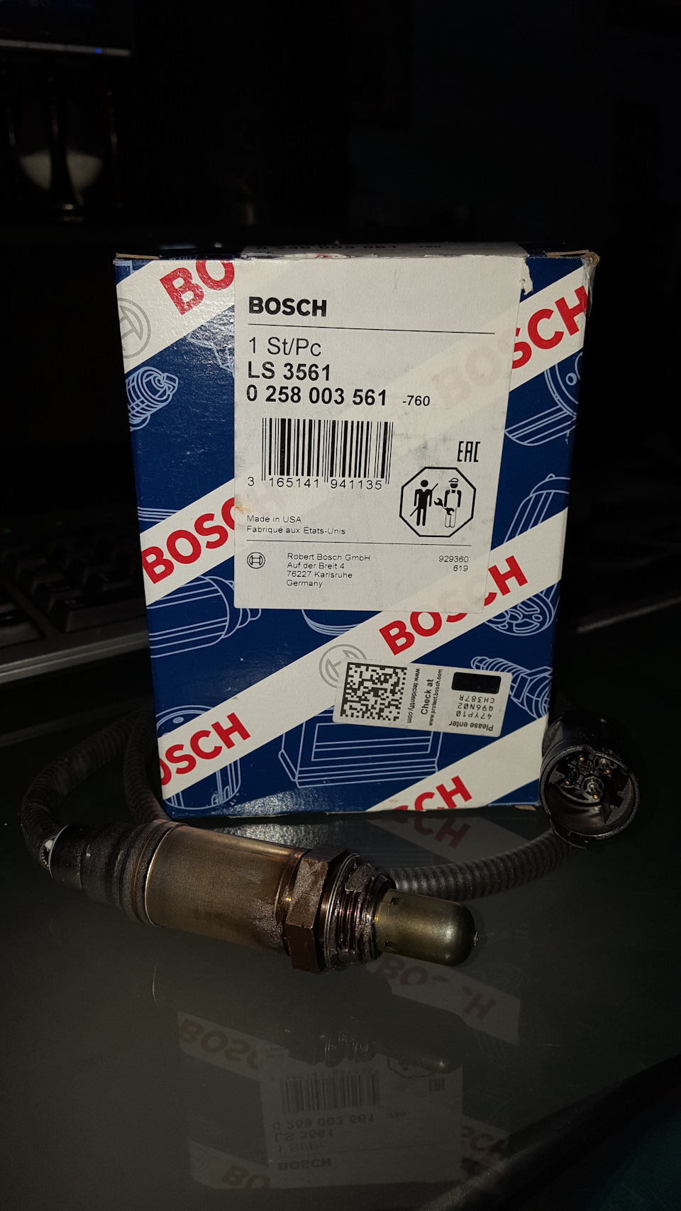 LS3561 Датчик кислорода (лямбда-сенсор) BOSCH | Запчасти на DRIVE2