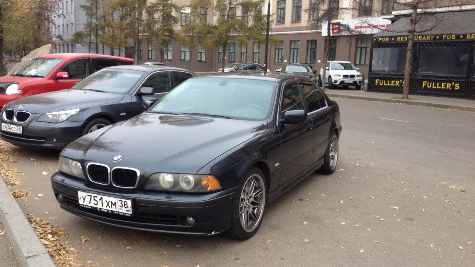 CHECK COOLANT LEVEL — BMW 5 series (E39), 3 л, 2001 года своими