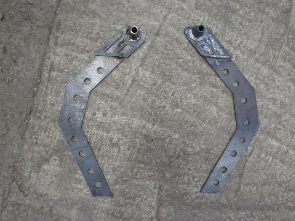 Стойки, кронштейны и обваренный мост — Lada 4x4 3D, 1,7 л, 1997 года ...