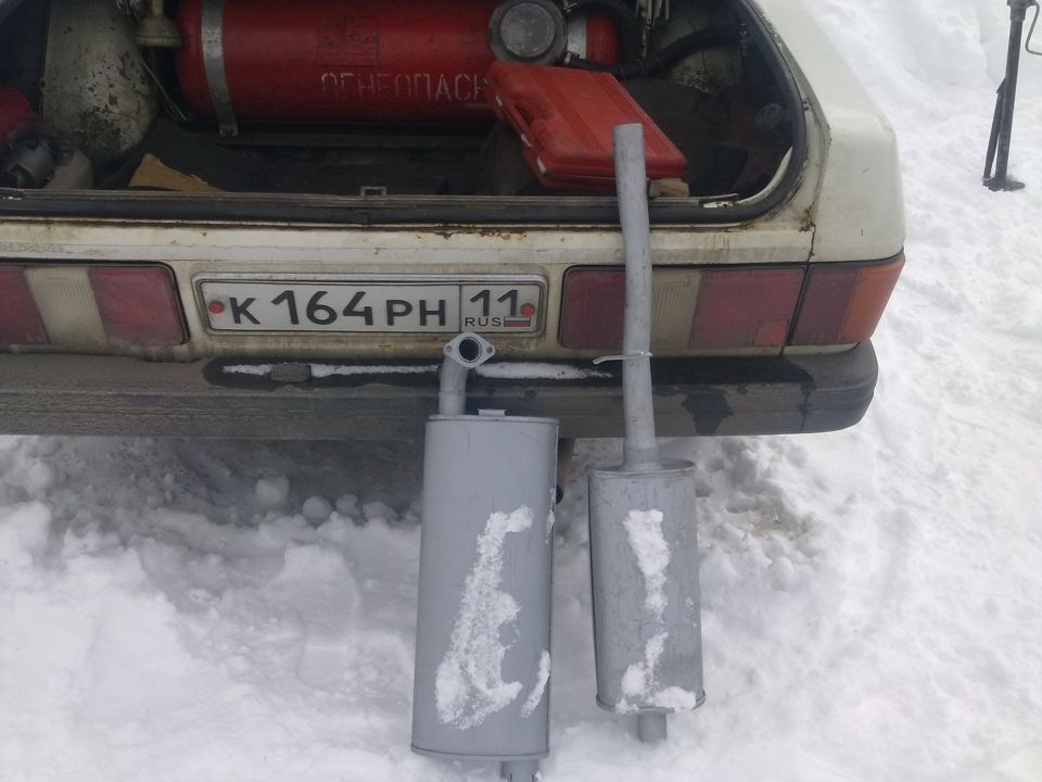 Доработка глушителя — ГАЗ 31029, 2,4 л, 1994 года | своими руками | DRIVE2