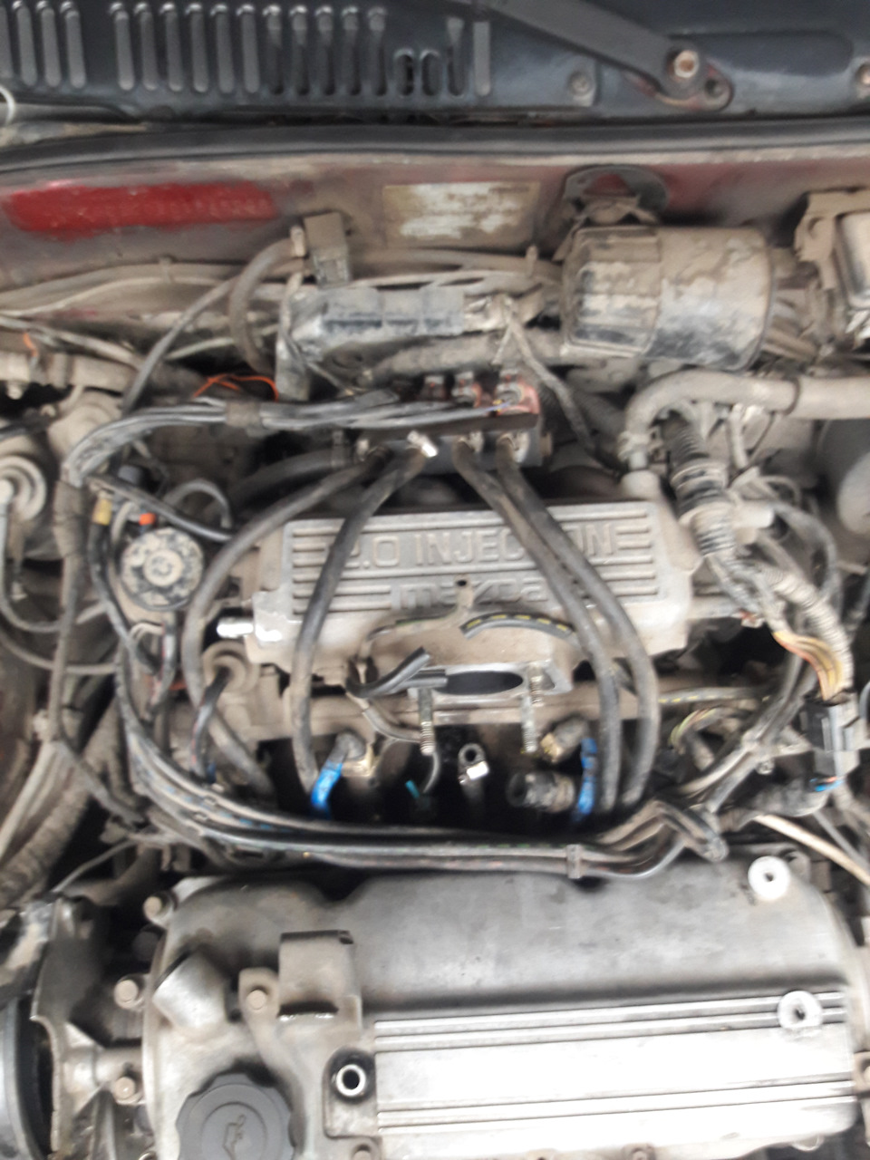 Чистка дроссельной заслонки — Mazda 626 III (GD), 2 л, 1991 года ...