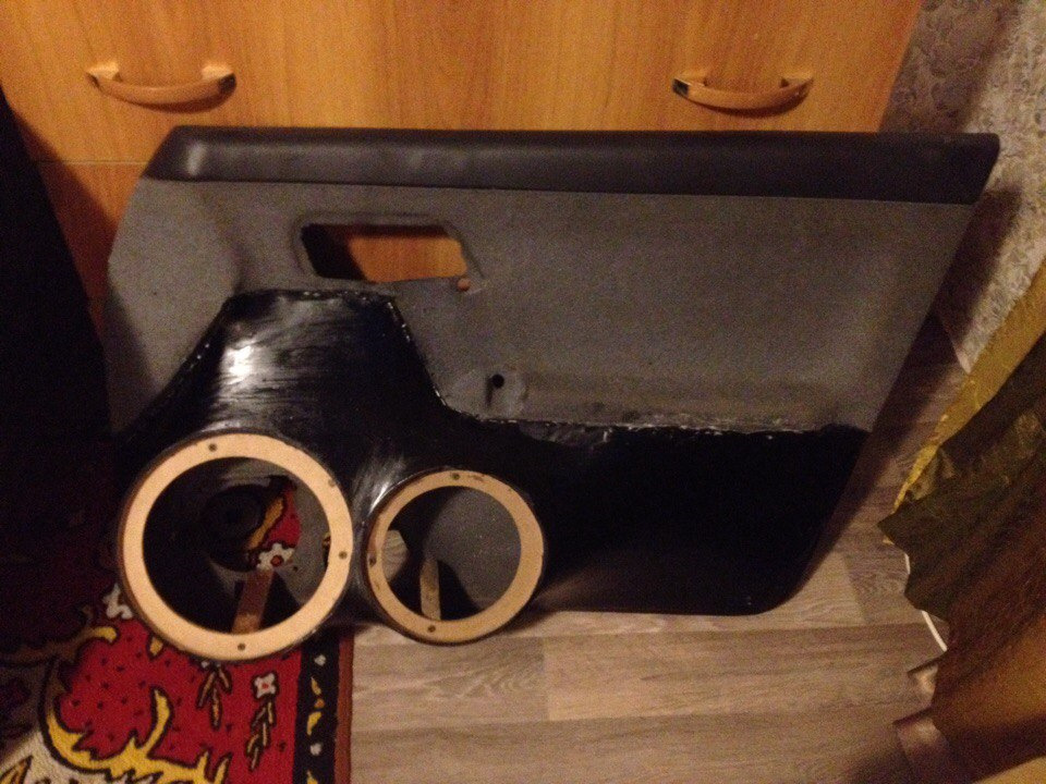 Обшивки под фронт часть1 — Lada 21124, 1,5 л, 2004 года | автозвук | DRIVE2