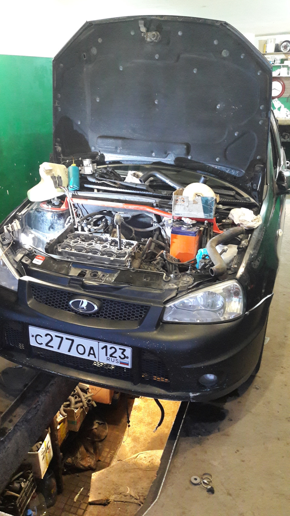 Поставили Валики и Ресивер — Lada Калина Спорт (1G), 1,6 л, 2010 года ...