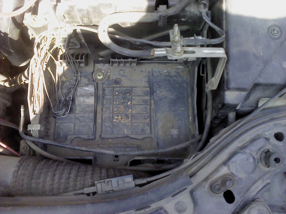 Лампочка в фару — Renault Megane II, 1,6 л, 2006 года | своими руками ...