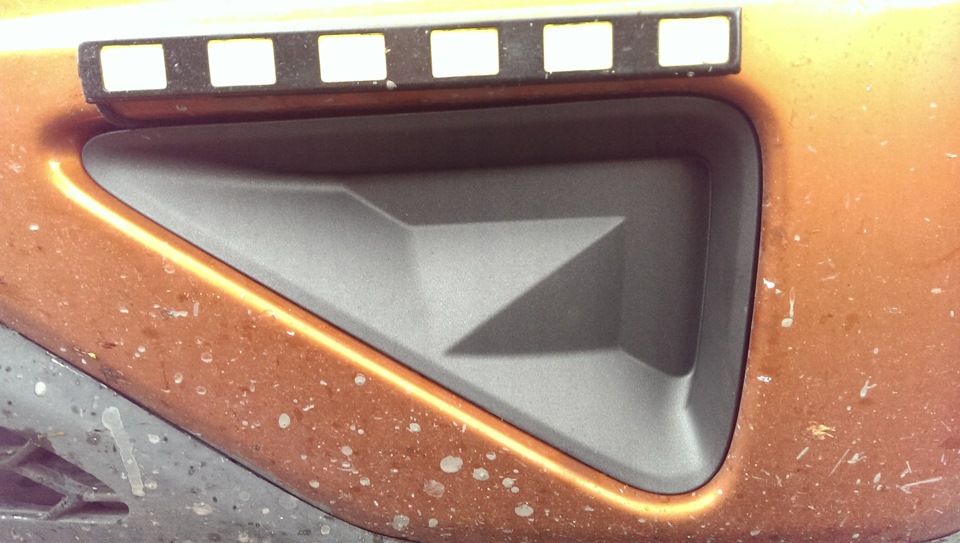 Заглушка ПТФ — Honda Civic Hatchback (8G), 1,8 л, 2008 года | стайлинг ...