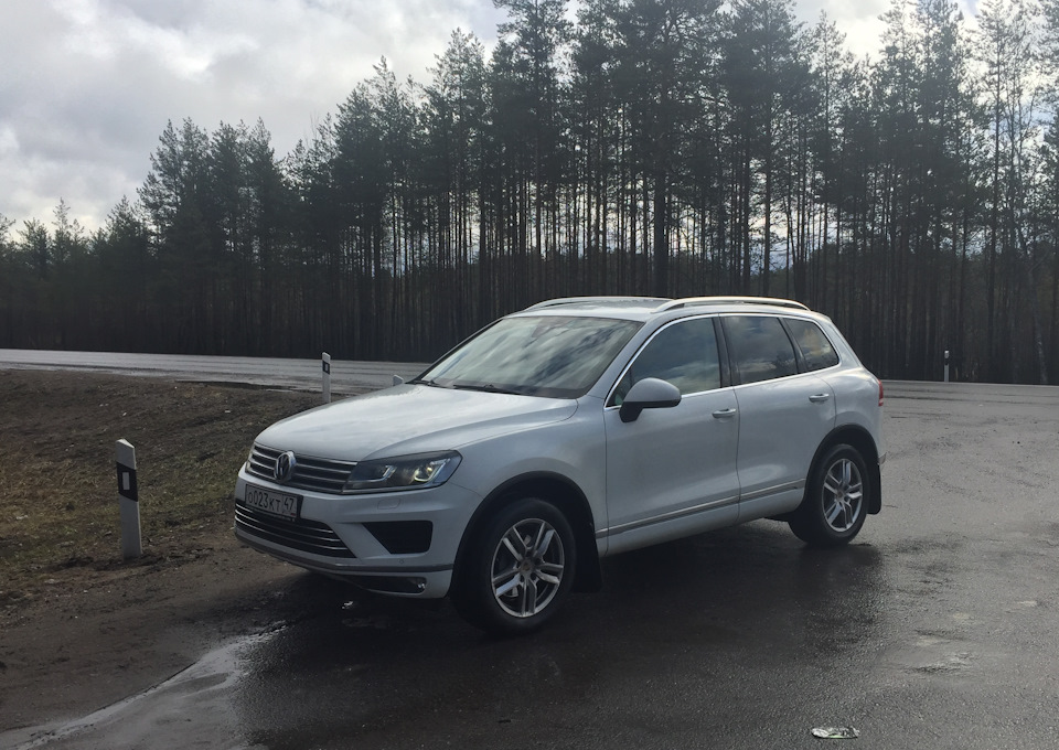 Диски от Cayenne 2 на Туарег ФЛ — Volkswagen Touareg (2G), 3 л, 2015 ...