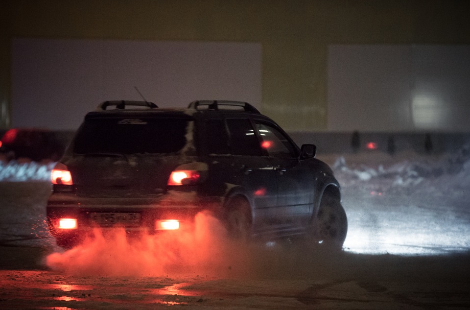 Дрифт у окея — Mitsubishi Outlander (1G), 2 л, 2006 года | обкатка | DRIVE2