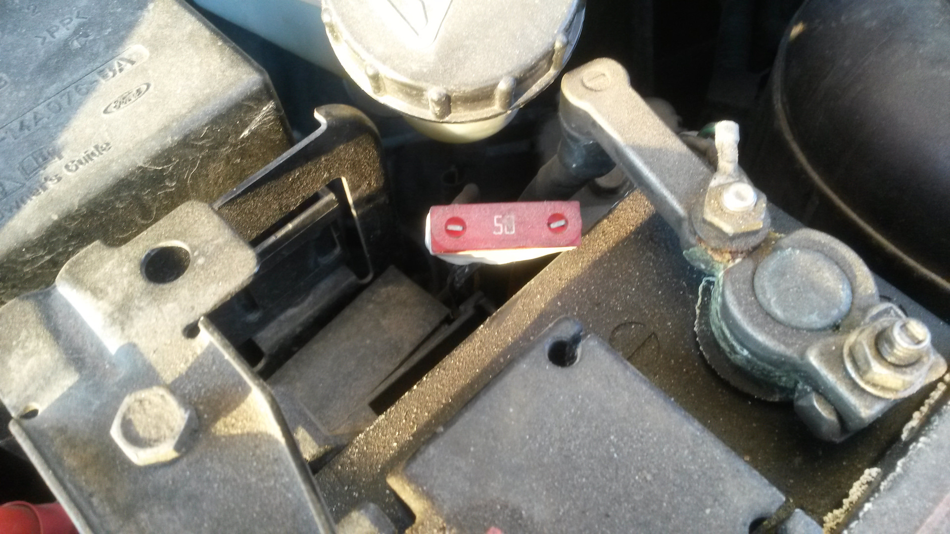 Из-под капота валит пар — Ford Fusion, 1,6 л, 2008 года | своими руками ...