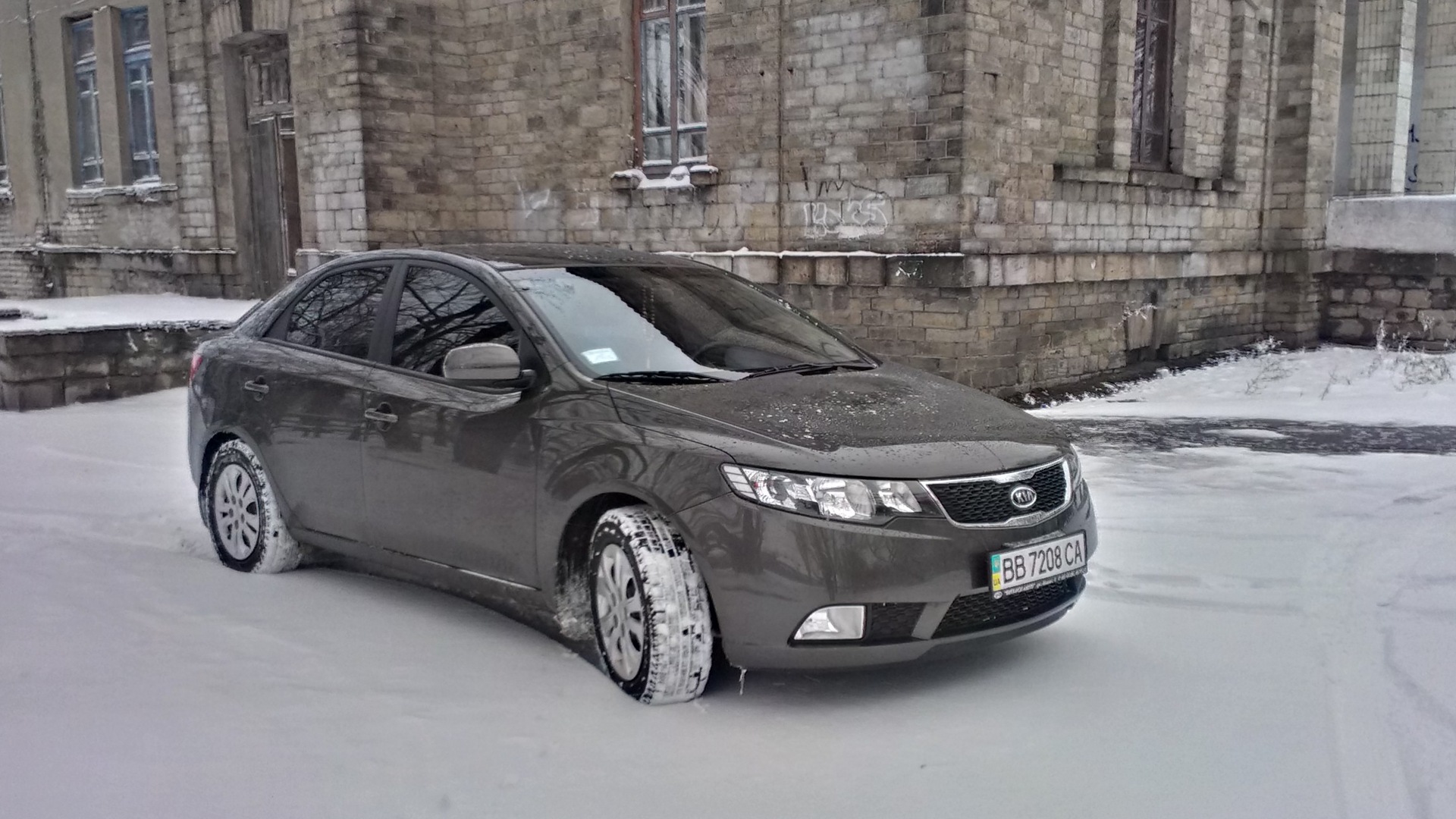 Kia Cerato зима