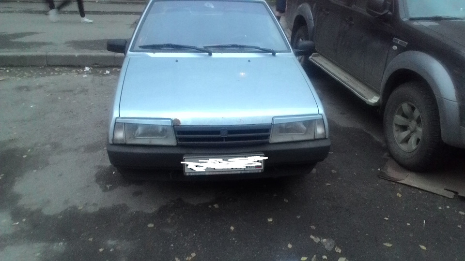 Порвало ремень грм(не правильно натянул) — Lada 21093, 1,5 л, 2001 года ...