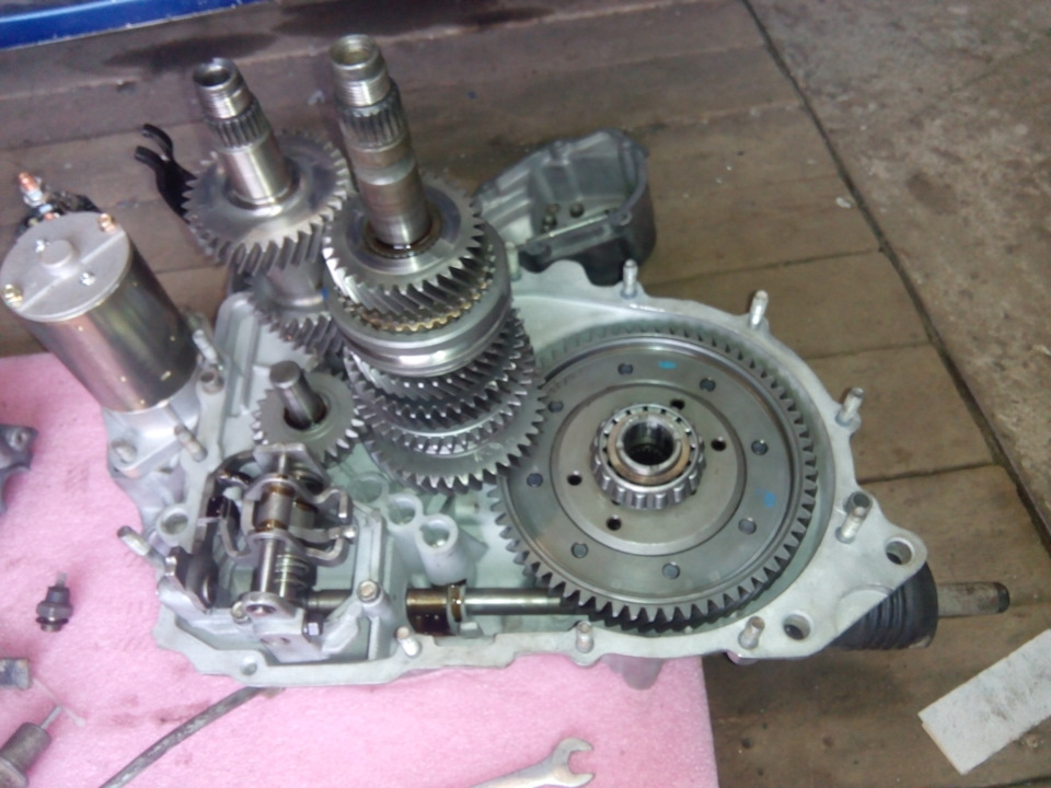 кпп ваз, сцепление 2 лепестка, и полуоси. — ЗАЗ 1102, 1,5 л, 1994 года ...