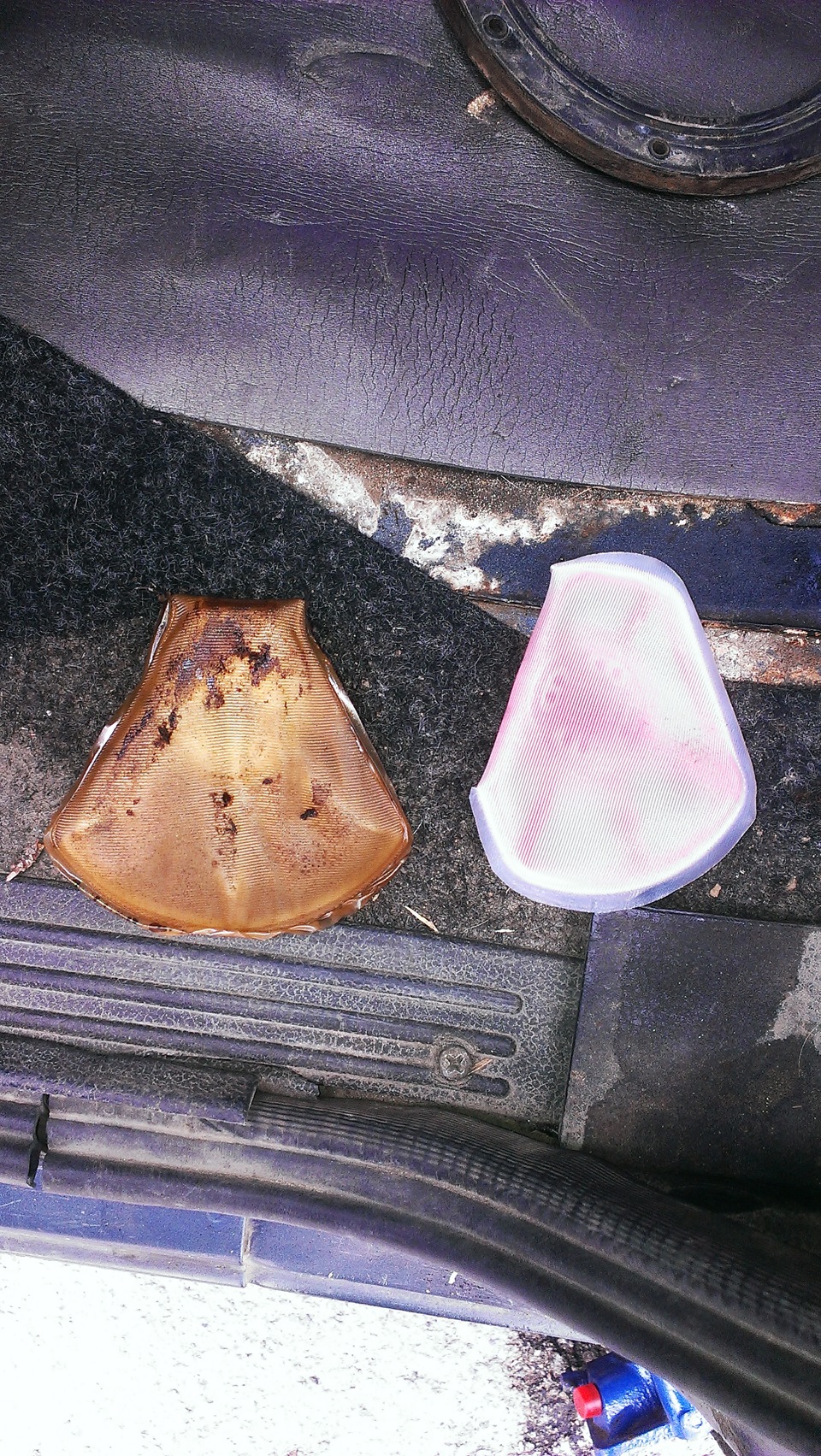 Ручник, сетка в бензобаке, свечи, ДПДЗ, РХХ… — Lada 21099, 1,5 л, 2000 ...