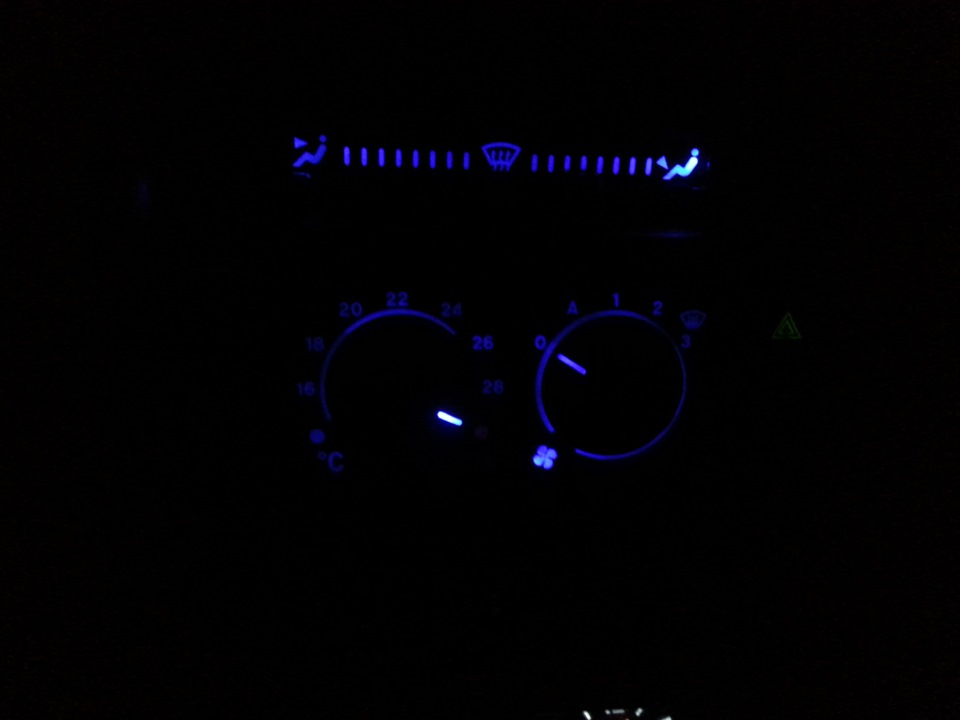 доработка панели контроля климата 2110 — Lada 21101, 1,5 л, 1999 года ...