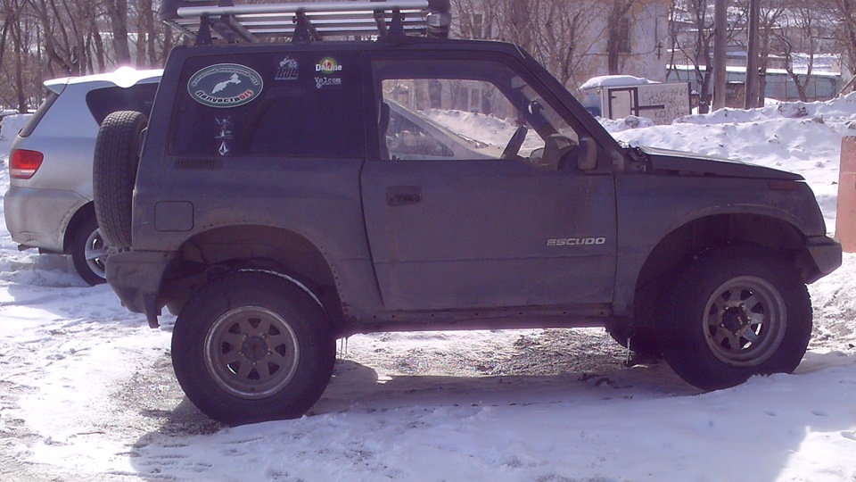 Suzuki Escudo (1G) 1.6 бензиновый 1995 Мой седьмой авто на DRIVE2