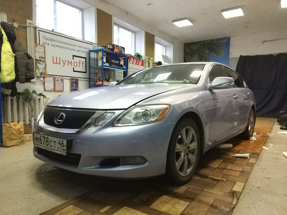 Lexus GS 350 — Полная Шумоизоляция в Воронеже. Полировка и бронирование ...