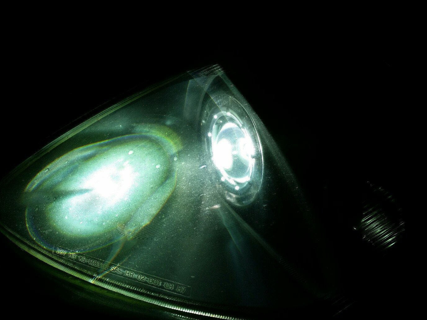 Ксенон в дальний свет! — Mitsubishi Eclipse (3G), 2,4 л, 2002 года ...