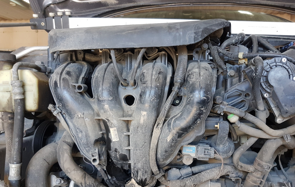 Доработка впускного коллектора — Mazda 6 (1G) GG, 2,3 л, 2007 года ...