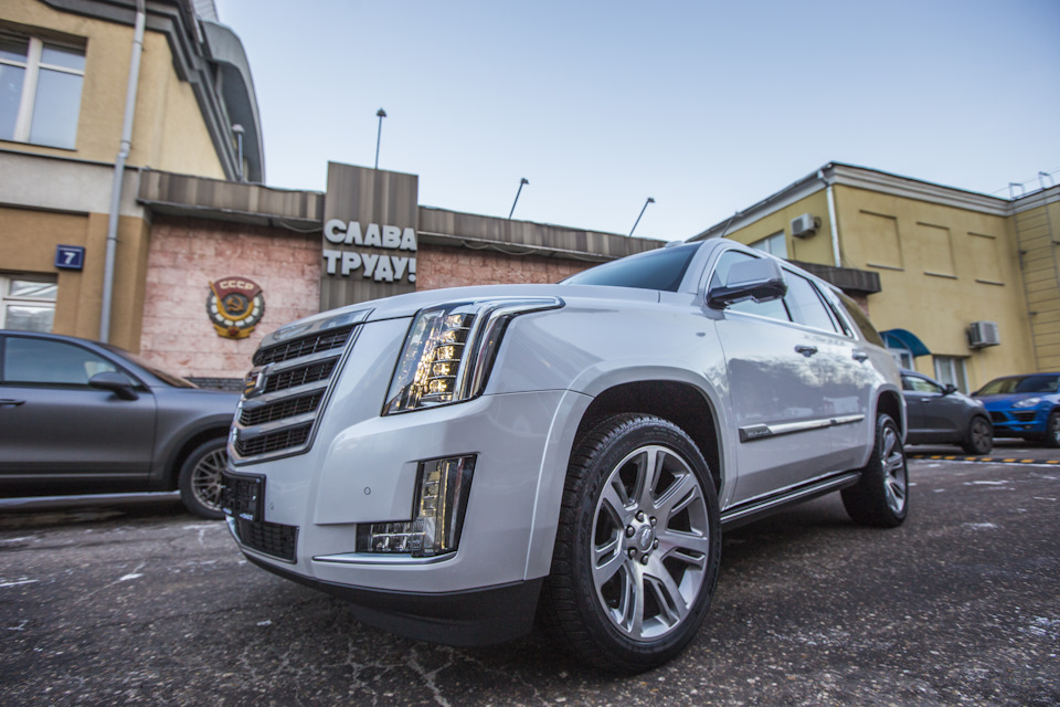 Cadillac Escalade 2016 антихром