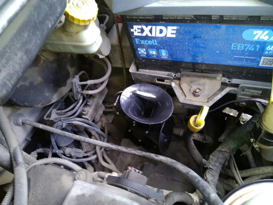 Клаксон от волги — Chrysler Voyager (4G), 2,4 л, 2003 года | аксессуары ...