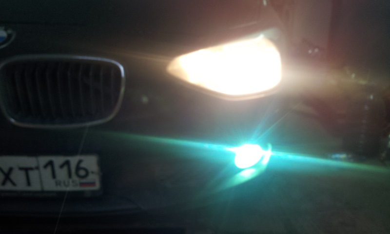 Ксенон ЗЛО — BMW 1 series (F20), 1,6 л, 2013 года | электроника | DRIVE2