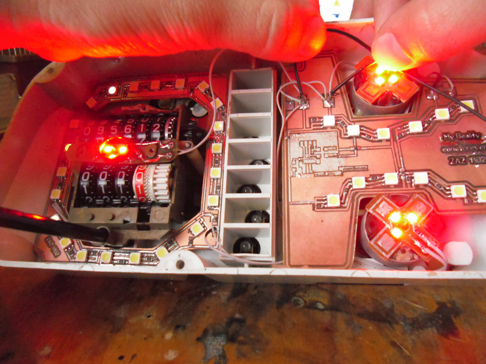 Новый облик приборной панели Таврия стандарт — ЗАЗ 1102, 1,2 л, 2005 ...