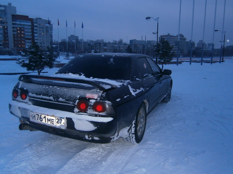 Nissan Skyline r34 зима