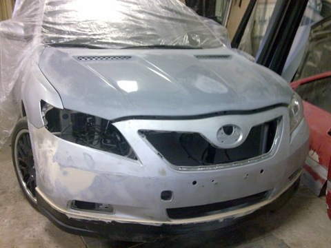 the process of transformation  - Toyota Camry 24 L 2007