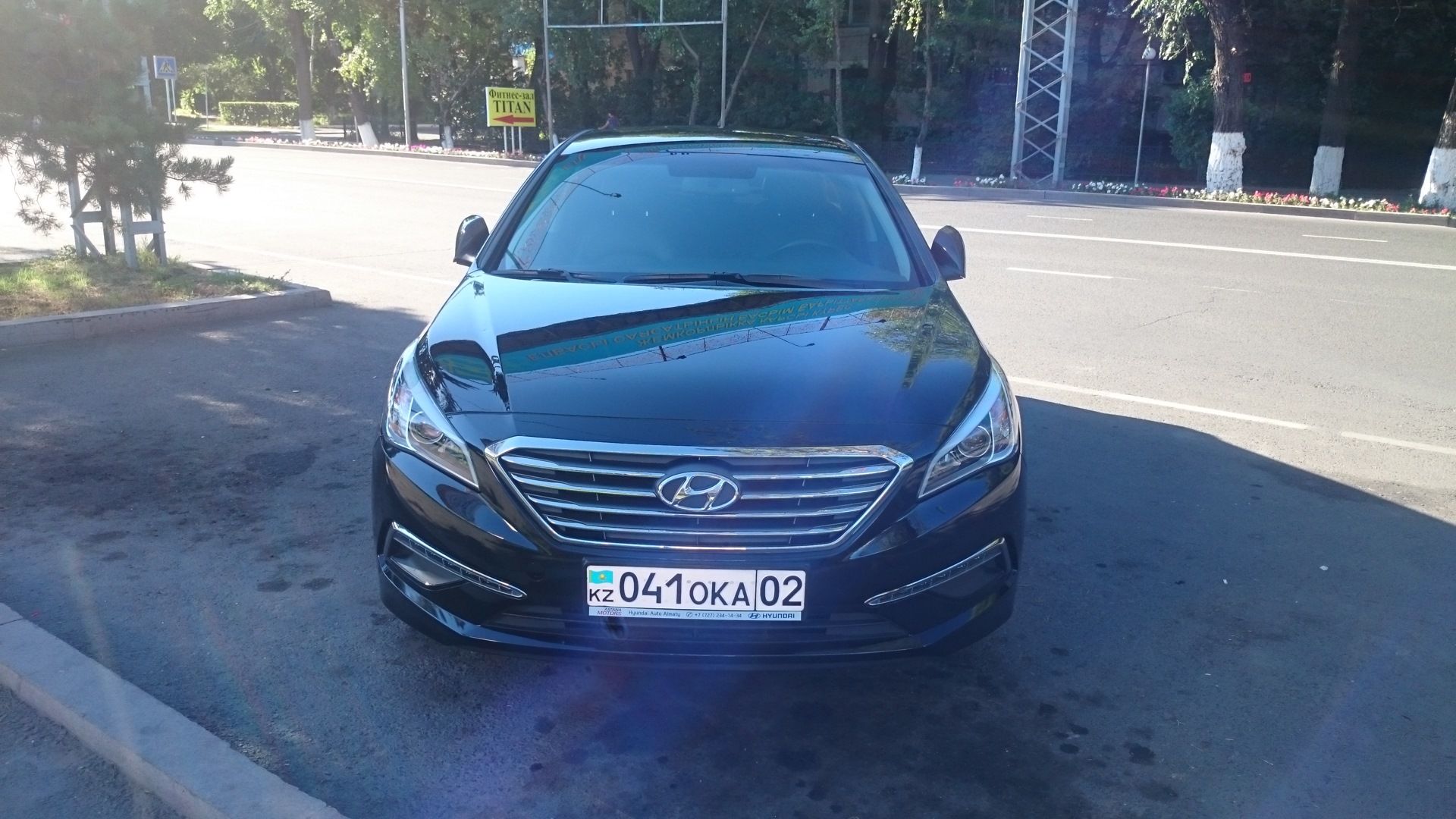 Hyundai Sonata VI (YF) 2.0 бензиновый 2014 | 7-ка на DRIVE2