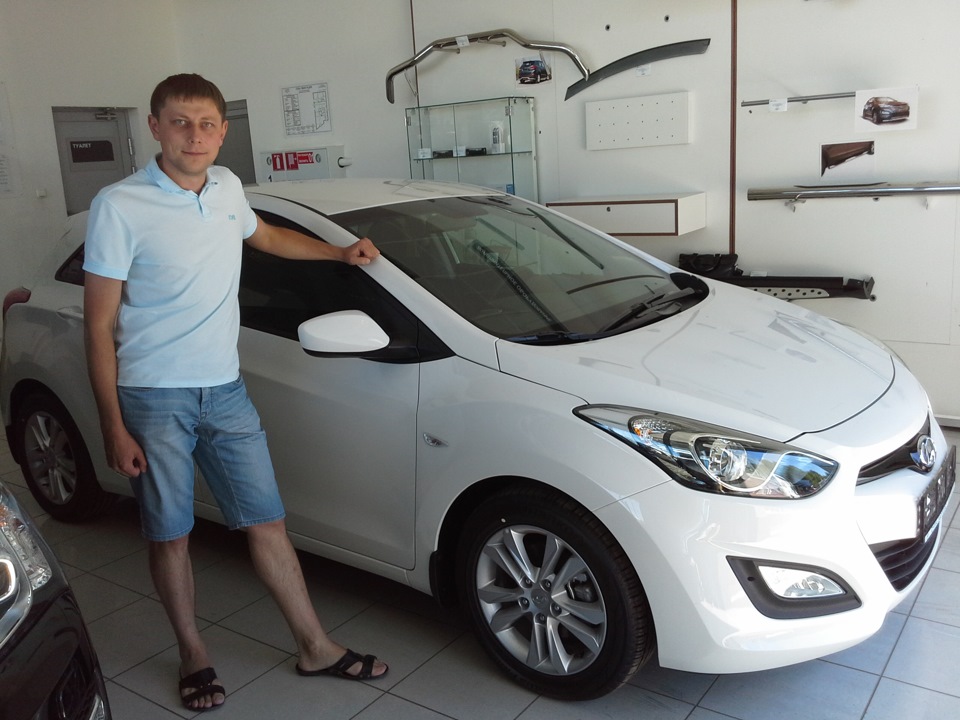 День покупки и оформление Би-бики))) — Hyundai i30 (2G), 1,6 л, 2012 ...