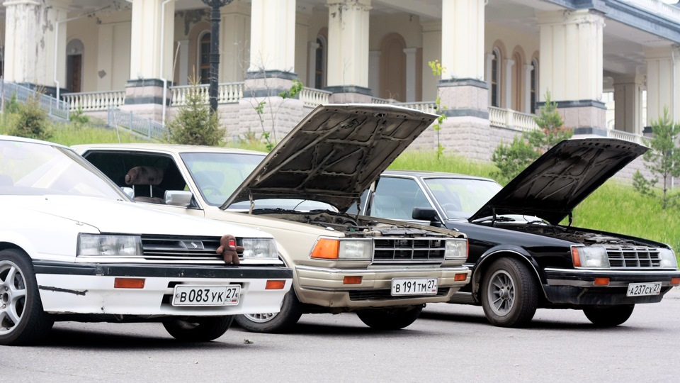 Фото со встречи old school Хабаровск 2014г — Nissan Skyline (R31), 2 л ...