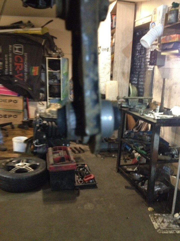 Замена сайлентблоков на задних попреречных рычагах хонда сивик 6 ...