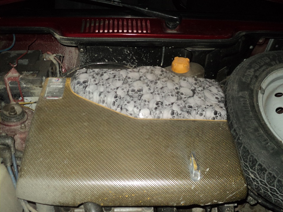 Декор клапанной крышки — Lada 11113 Ока, 0,7 л, 1999 года | тюнинг | DRIVE2