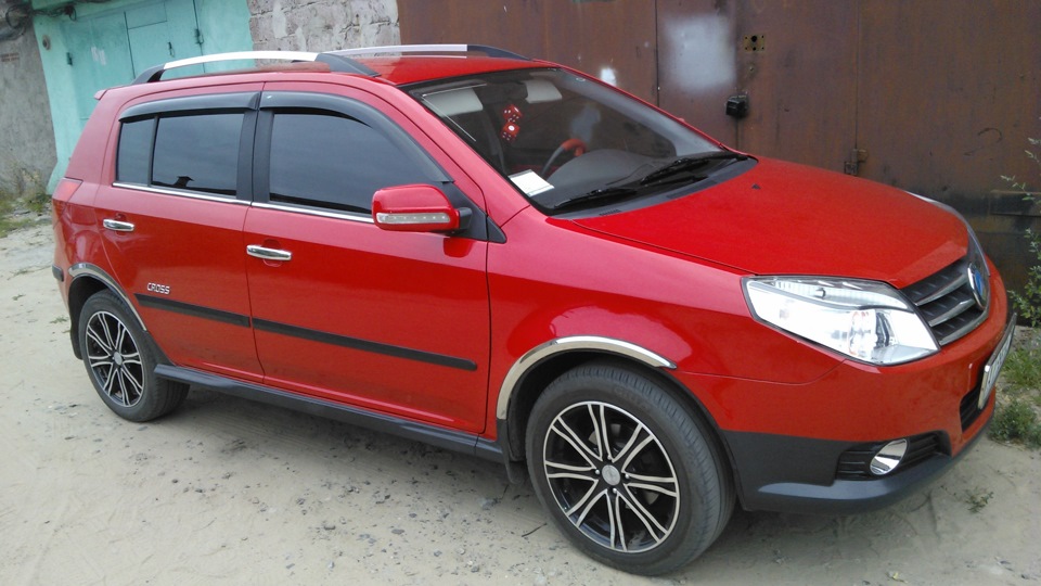 Полировка geely mk cross