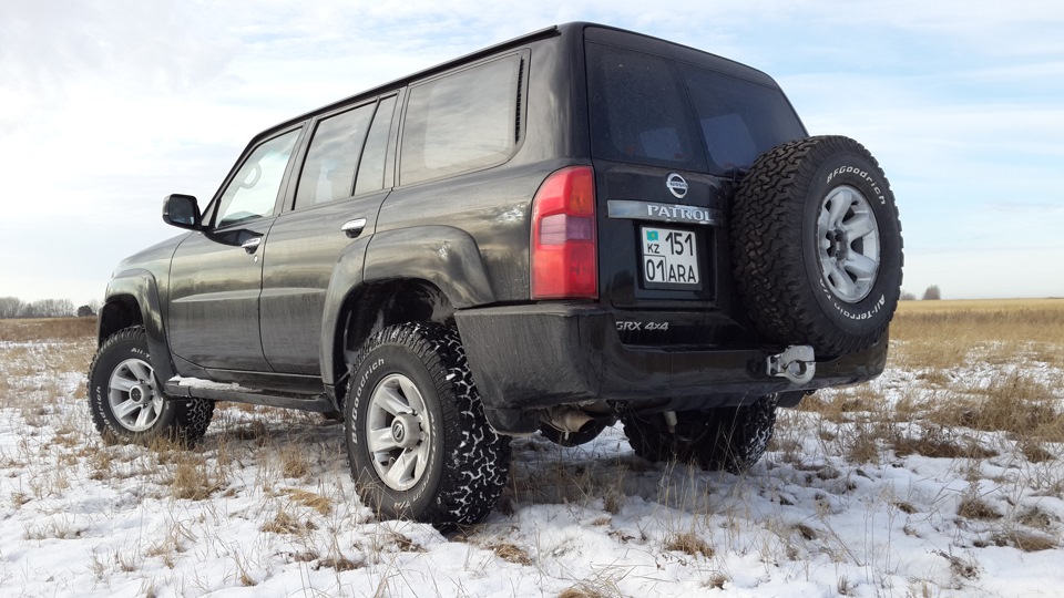 отзыв о BFGoodrich АТ зимой — Nissan Patrol (Y61), 3 л, 2008 года ...