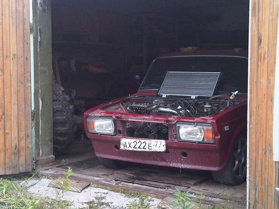 [часть1] Фэйслифтинг или охлаждение от Нивы на классику 16v — Lada 2107 ...