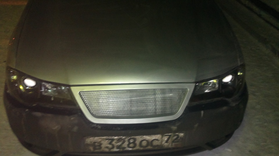 Решетка радиатора в цвет! — Daewoo Nexia (2G), 1,5 л, 2005 года ...