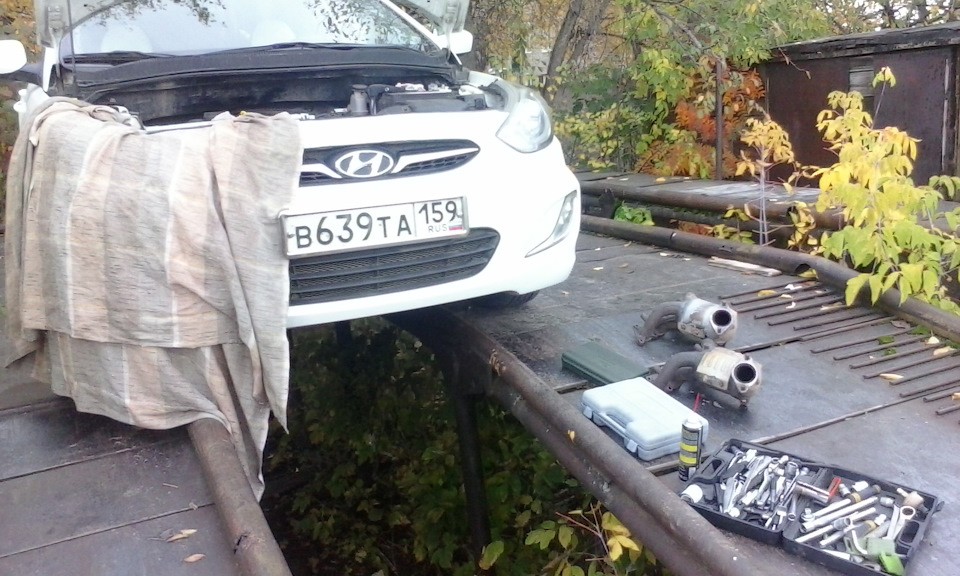 Фото в бортжурнале Hyundai Solaris Hatchback